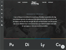 Tablet Screenshot of careofhaus.se
